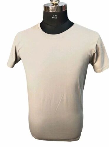 Mens Plain Round Neck T Shirt