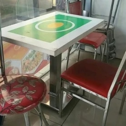 Stainless steel table