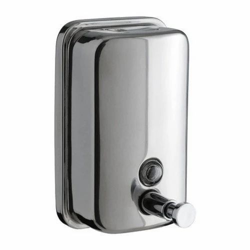 Steel Soap Dispenser - Color: Silver