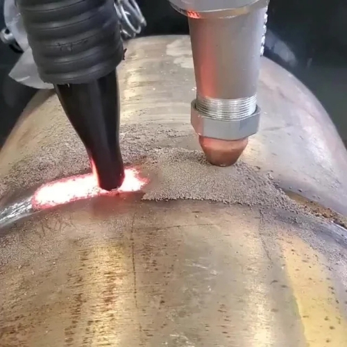 Submerged welding machine
