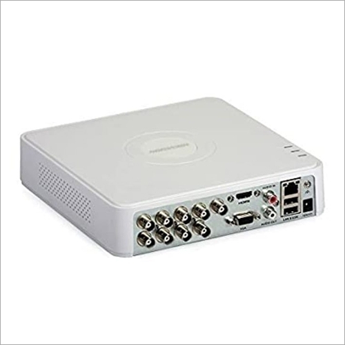 White Hikvision Surveillance Equipment