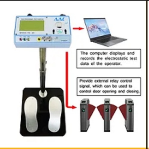 Aac-Te-05-Iv Wrist and Foot Esd Tester With Pc System To Entrance Of Epa Area