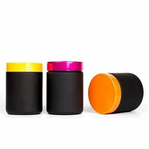 Black Hdpe Jar