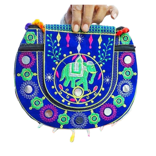 Embroidery Cotton Hand Bags