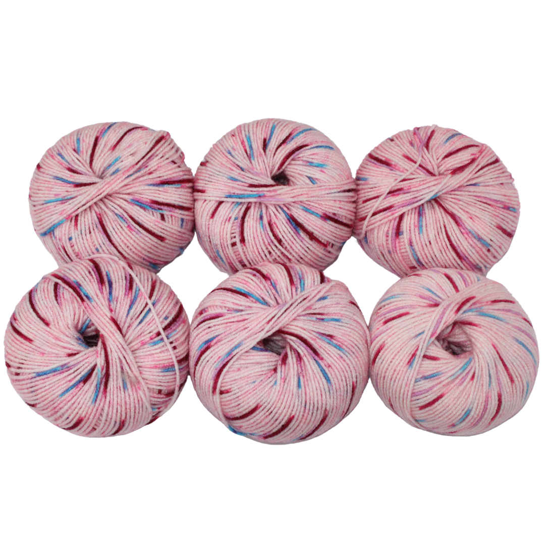 Feather Soft Yarn Pink - Application: Knitting Use
