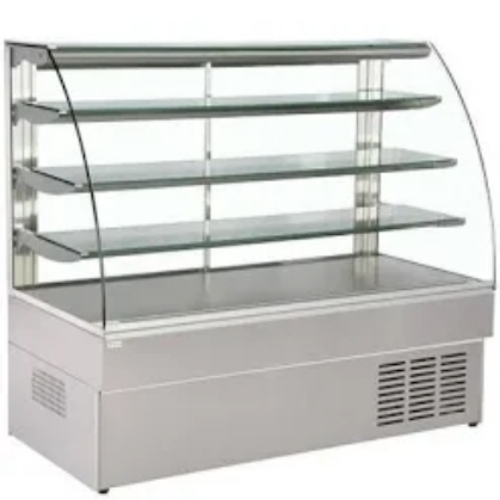 Glass display counter 