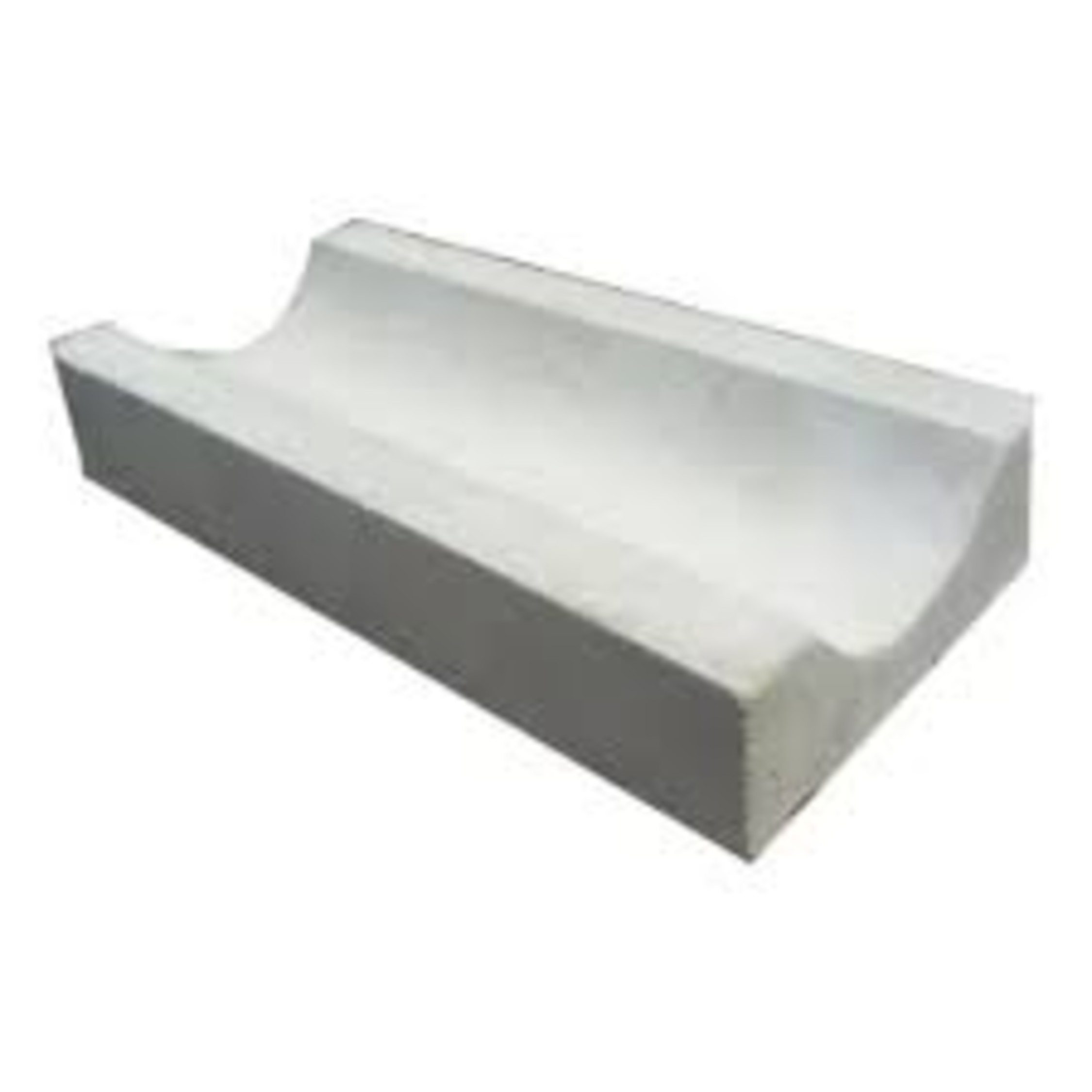 Gray Precast Concrete Saucer Drain