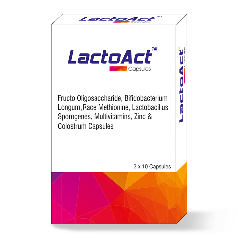 Lacto Act Multivitamins Capsules