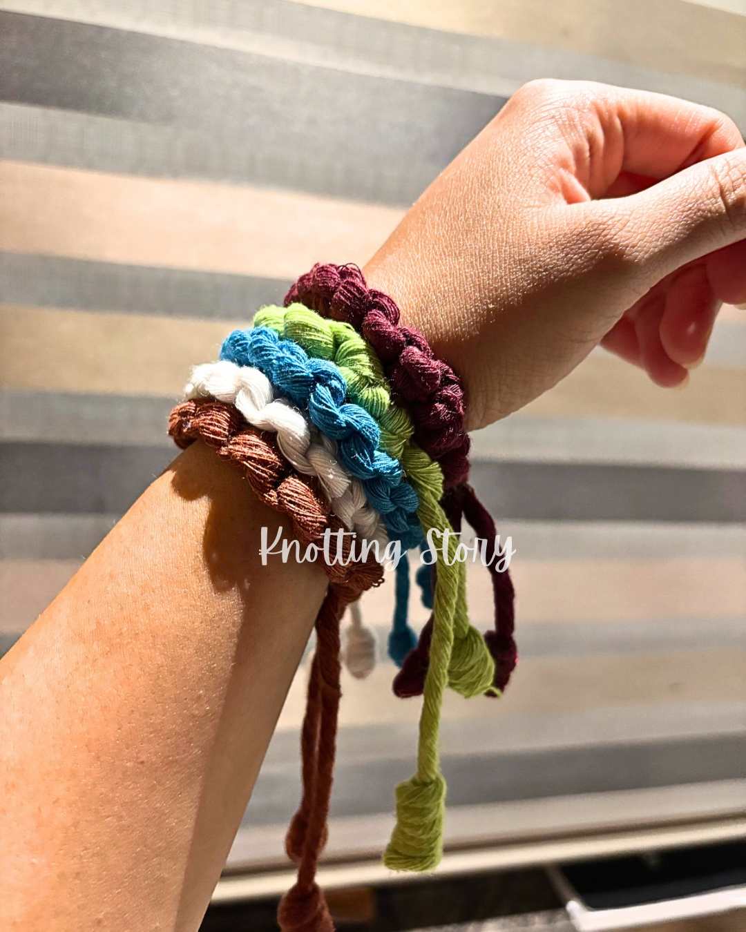 Macrame Scrunchies