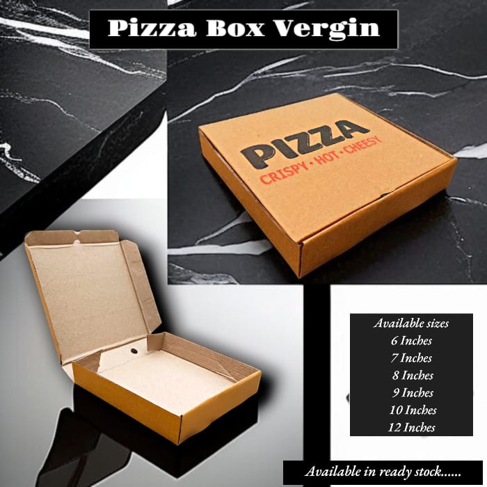 Pizza Box Vergin 6 inches