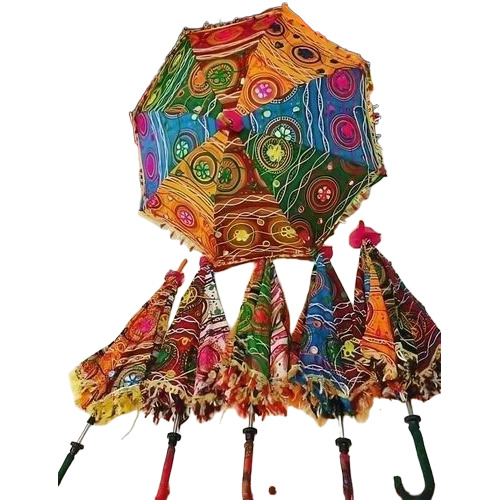 Velvet Embroidery Umbrella