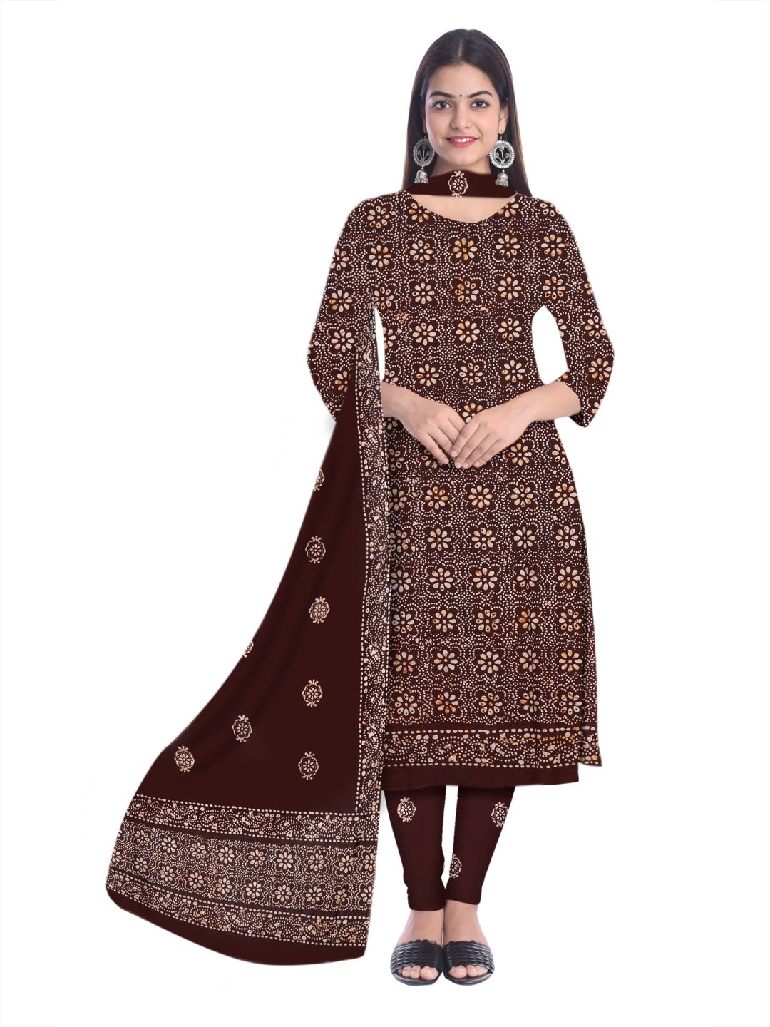 Bombay Batik Handmade Cotton Dress Material