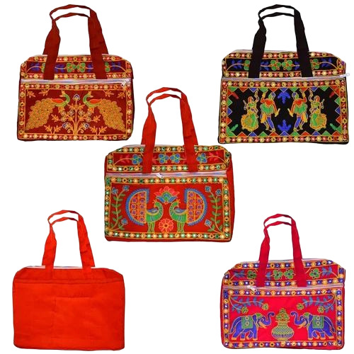 Cotton Ladies Handbag Bag