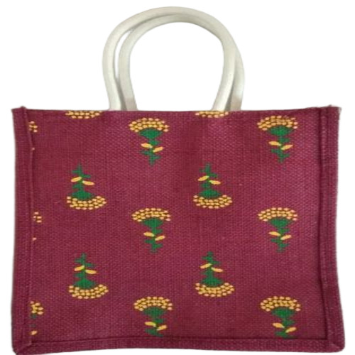 Designer Printed Jute Bag