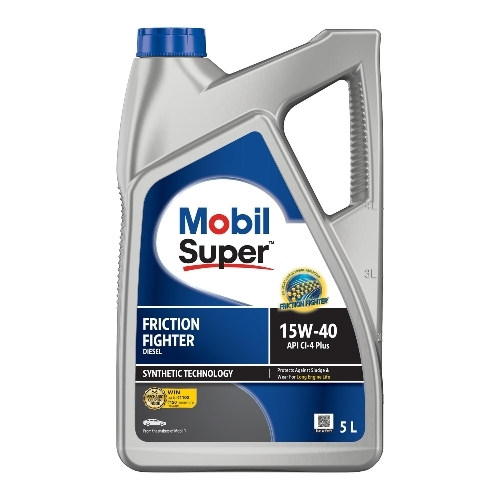 Mobil Super Friction Fighter Diesel Engine Oil - Oil Type: Synthetic