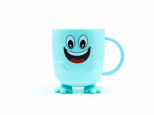 Penguin Aqua Blue Wide Smile Pp Baby Coffee Mug