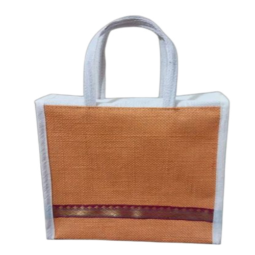 Plain Jute Lunch Bag