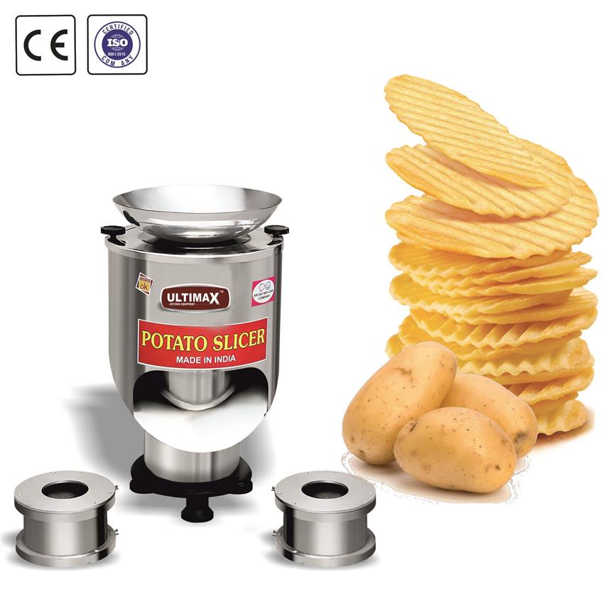 Stainless Steel Potato Slicer Machine