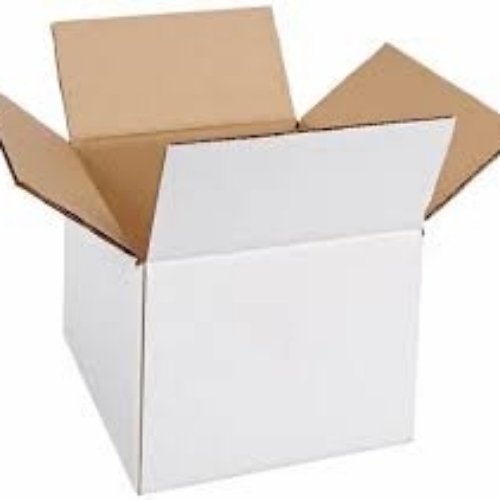White Corrugated Packaging Box