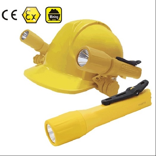 ATEX Intrinsically Safe 2AA Powered LED Flashlight