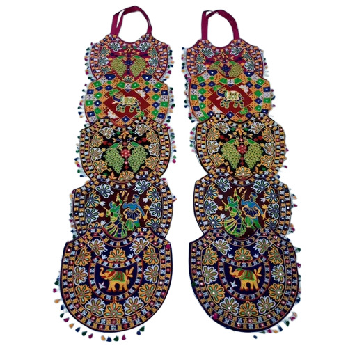 Embroidery Cotton Round Shoulder Bag
