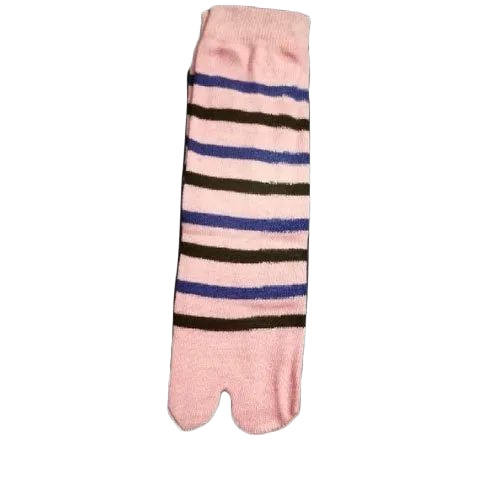 Ladies Cotton Lycra Toe Socks