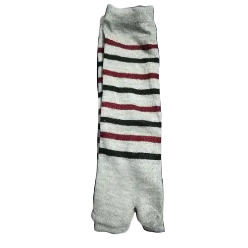 Striped Cotton Lycra Toe Socks