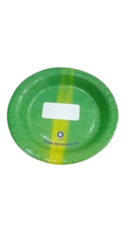 5inch Green Paper Plate