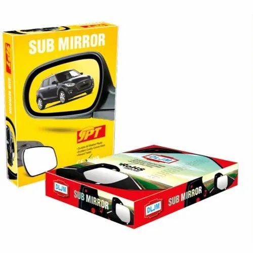 Car Sub Mirror Printed Corrugated Box
