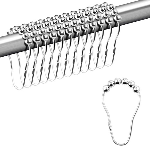 Metal Shower Curtain Hooks Shower Curtain Rings Hanger