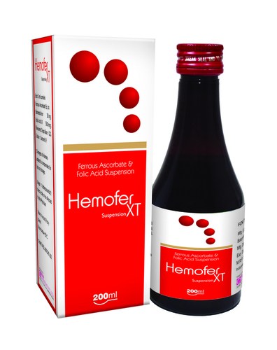 Ferrous Ascorbate and Folic Acid Syrup