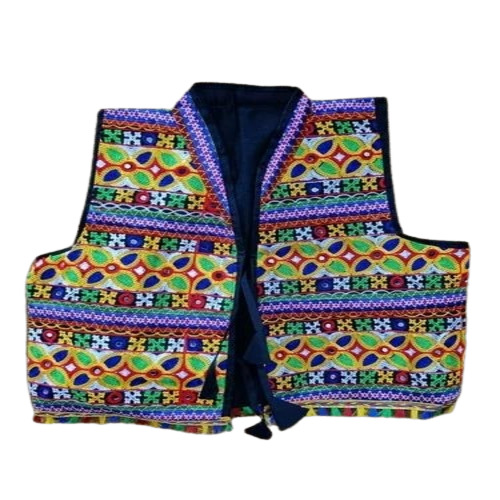 Girls Cotton Kachhi Work Rajasthani Koti