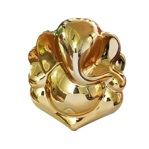 Golden Ganesha Car Dashboard