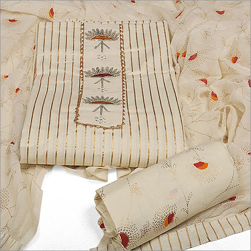 Ladies Unstiched Salwar Suit Set - Color: All