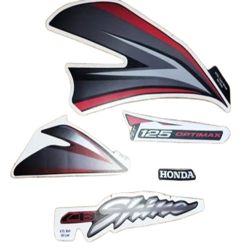 125 Optimax Bike Graphic Stickers