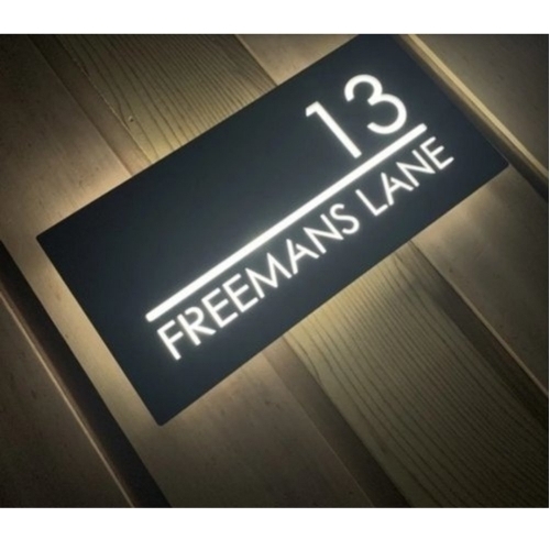 Cnc Name Plate Laser Cutting Services