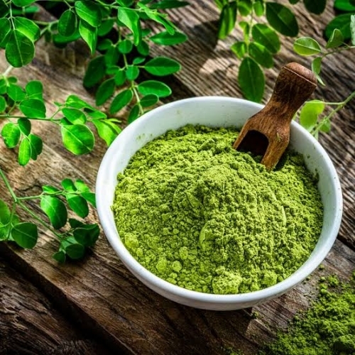 Natural Green Moringa Powder