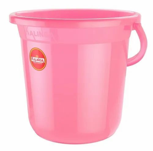 Pink Color Plastic Bucket