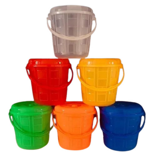 Plastic Bucket 5 Ltr With Lid