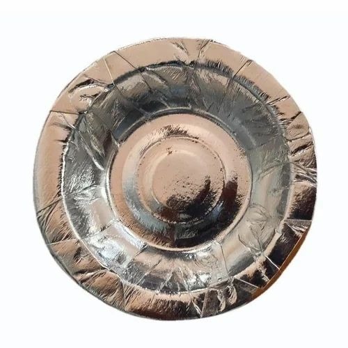 8inch Silver Foil Disposable Paper Dona