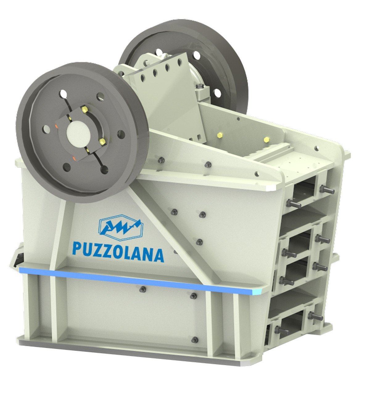 Mild Steel Puzzolana Cone Crusher Spare Parts