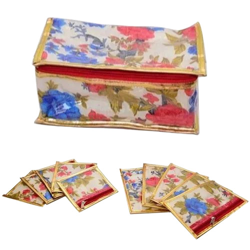 Printed Saree Packaging Bag