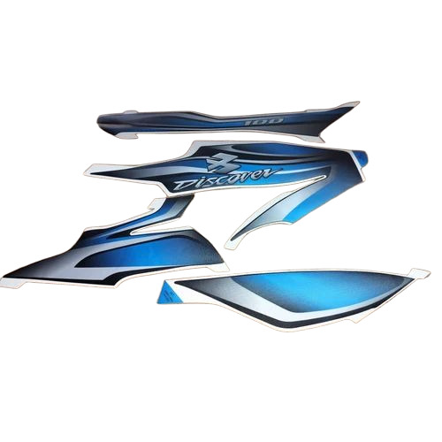 Pvc Discover Bike Graphic Stickers