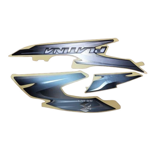Pvc Platina Bike Graphic Stickers