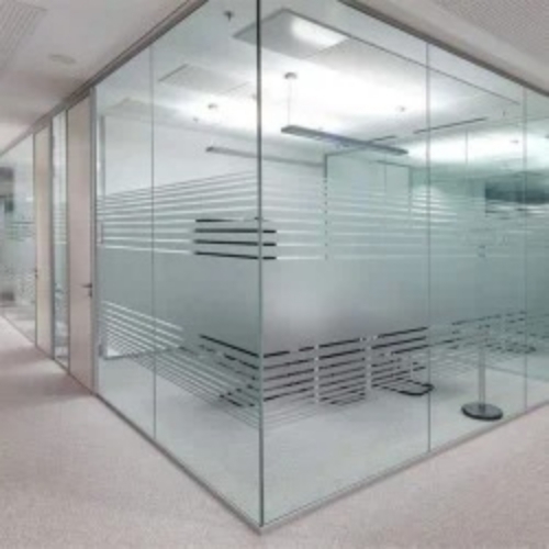 Toughened Glass Partition