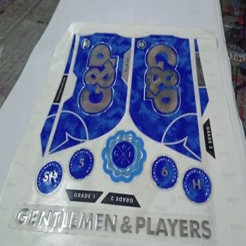 3d Cricket Bat Sticker