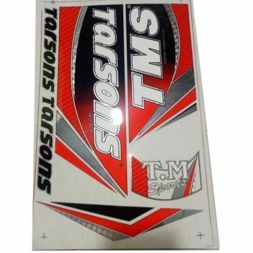 3d Pvc Cricket Bat Sticker