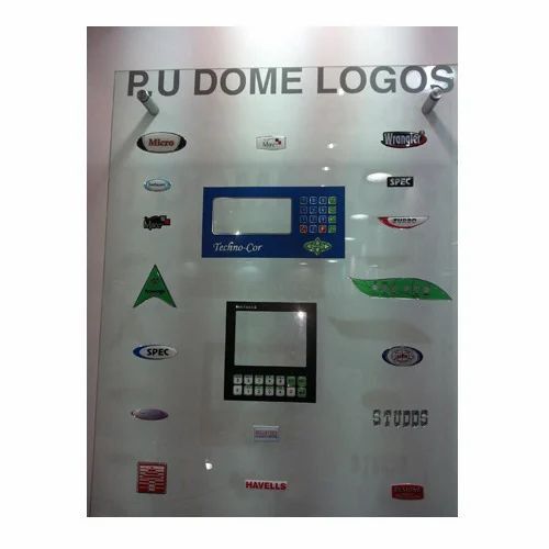 Industrial Pu Dome Labels