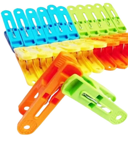 Multicolor Plastic Cloth Clip