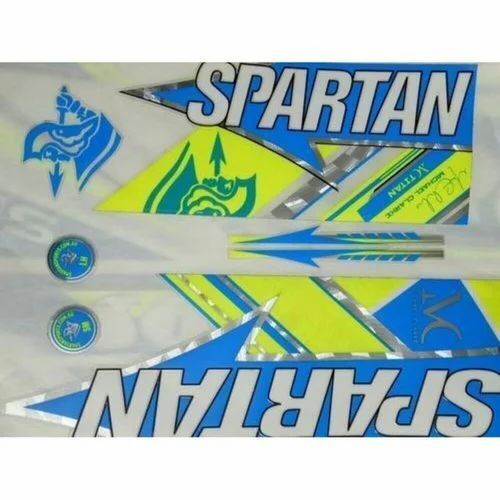 Spartan Cricket Bat Stickers